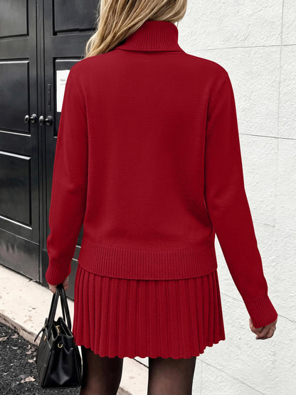 Caracilia Skirt Sets for Women Fall 2 piece Outfits