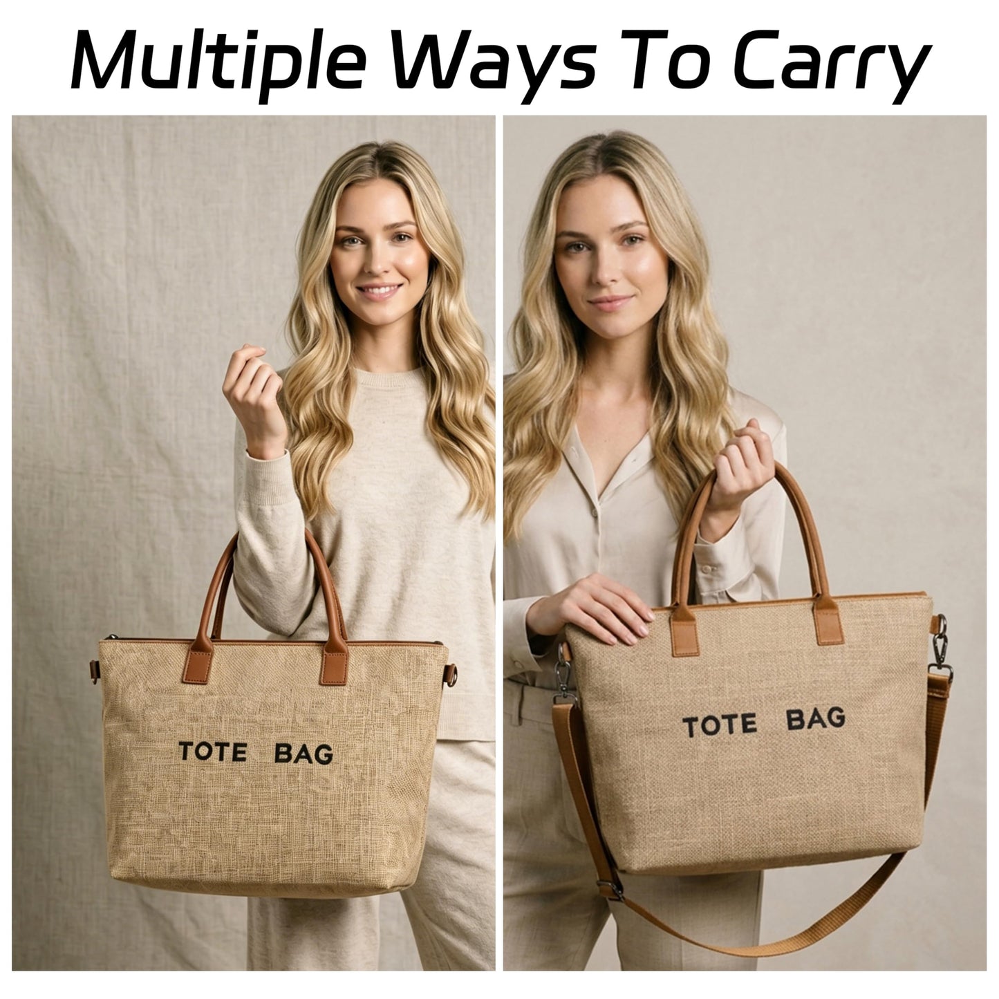 GISMTR Large PVC Tote Bag
