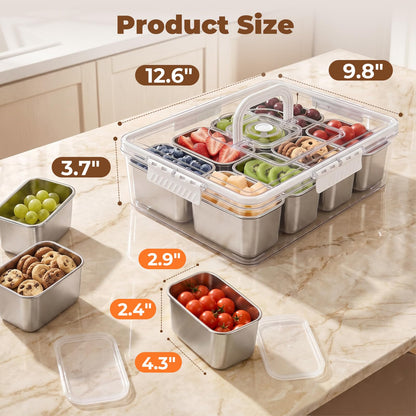 Homelove Snackle Box Container with Ice-Pack