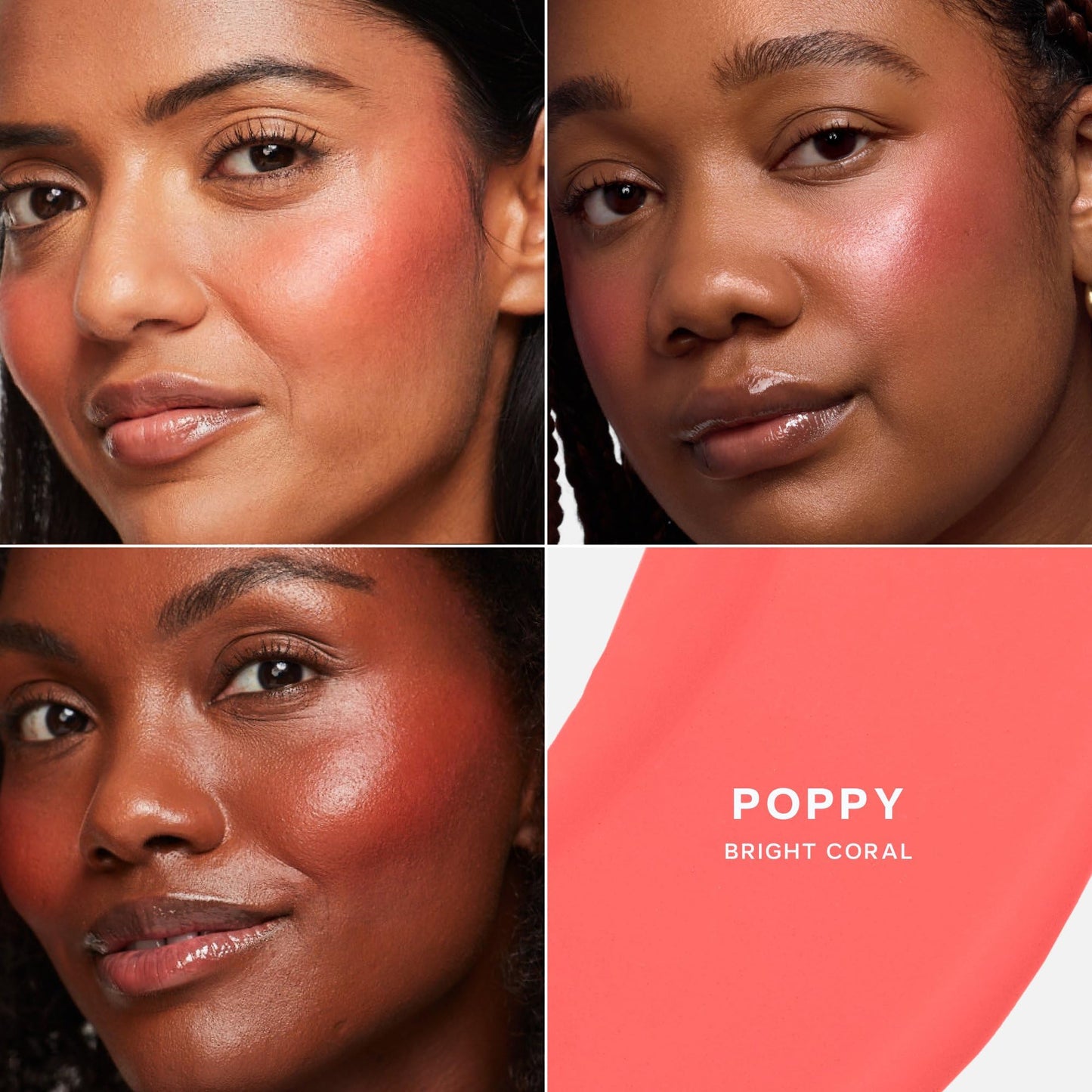 Saie Dew Liquid Blush for Cheeks - Hydrating Cream Blush Stick with a Blendable + Buildable Formula - Skincare Infused Dewy Cheek Tint for a Natural Flush - Glowy Makeup Essential - Baby (.40 oz)
