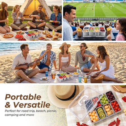 Homelove Snackle Box Container with Ice-Pack