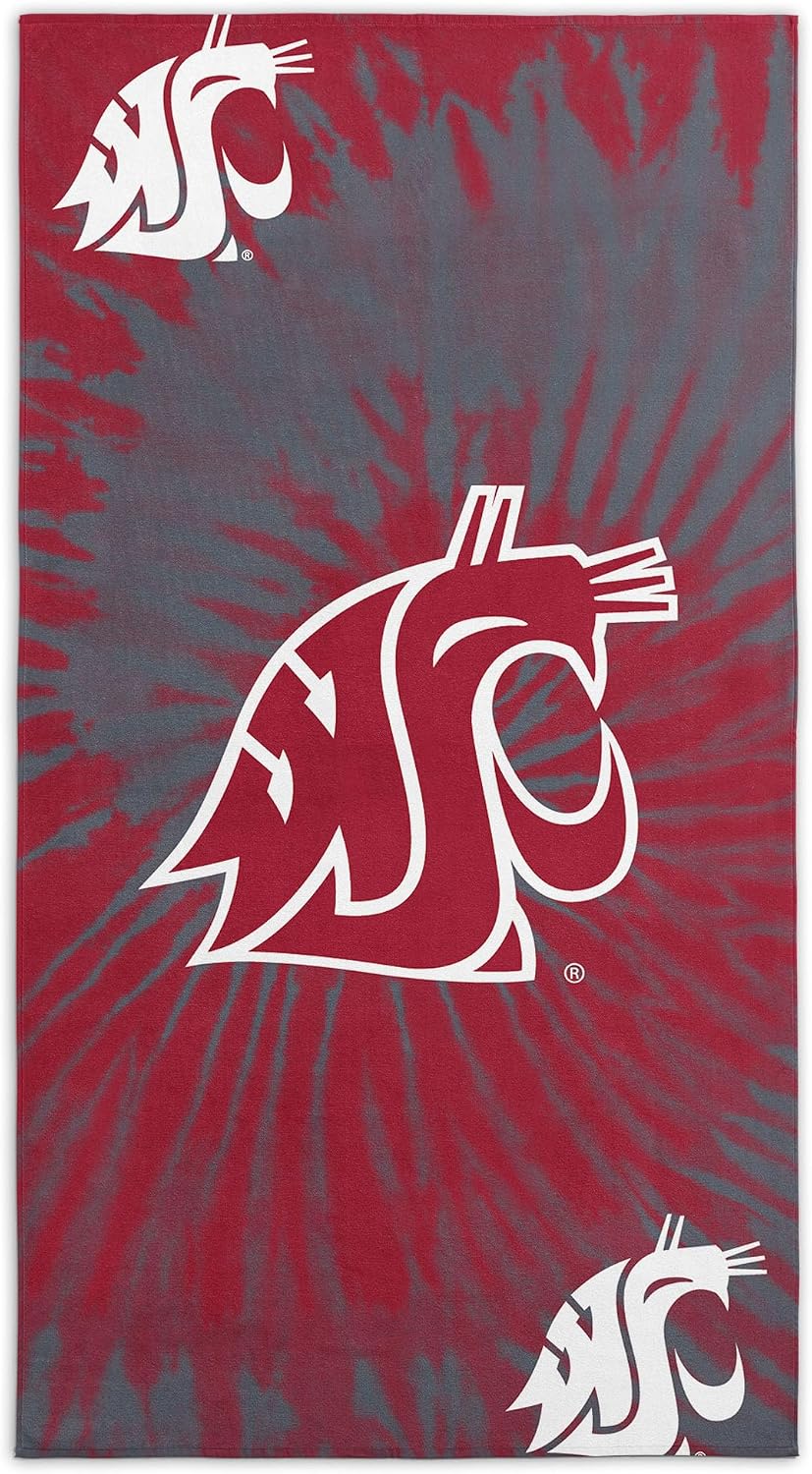 Northwest NCAA Alabama Crimson Tide Unisex-Adult Beach Towel, 30" x 60", Stripes