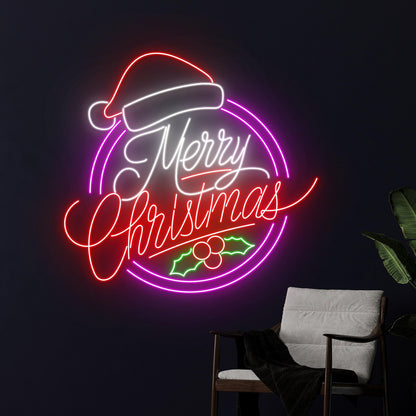 Custom Merry Christmas Tree Neon Sign Led Sign LED Lights (Merry Christmas)