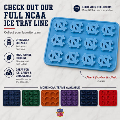 Masterpieces Fanpans Ncaa Alabama Crimson Tide Silicone Ice Cube Tray Set - Fun Alabama Merchandise, Dishwasher Safe