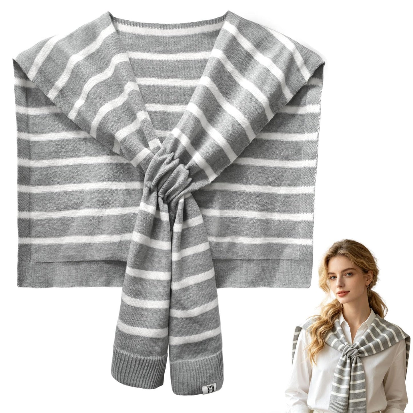 huablo Women's Fashion Knitted Shawl