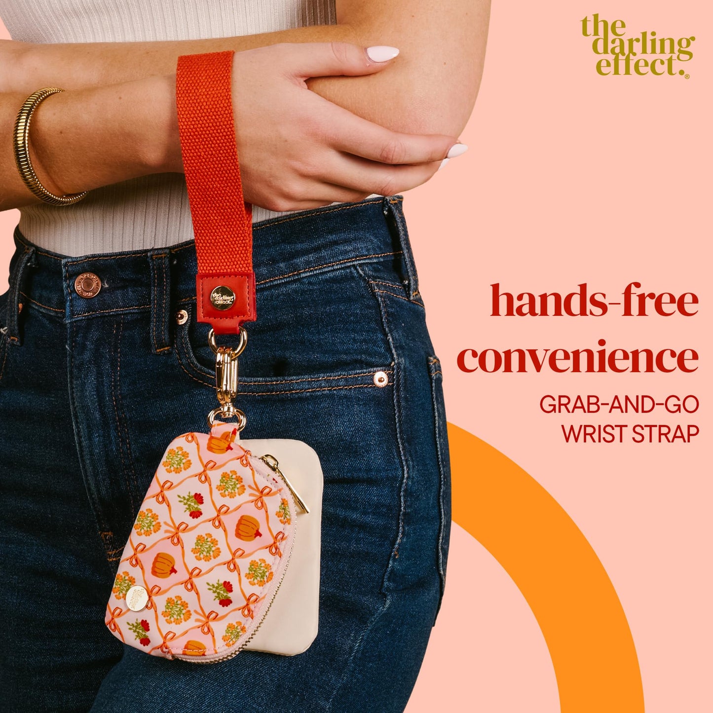 The Darling Effect Dynamic Duo Pouch Wristlet