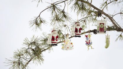 Lenox 893624 Treasured Traditions Holiday Red Bulbs Lit Tree, Christmas Decor