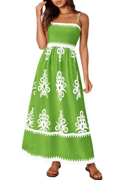 PRETTYGARDEN Women's Summer Boho Maxi Dress