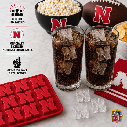 Masterpieces Fanpans Ncaa Alabama Crimson Tide Silicone Ice Cube Tray Set - Fun Alabama Merchandise, Dishwasher Safe