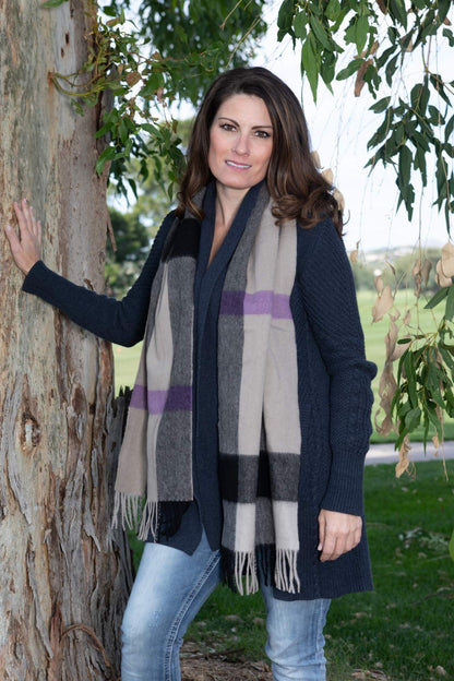 Women's 100% Virgin Wool Scarf