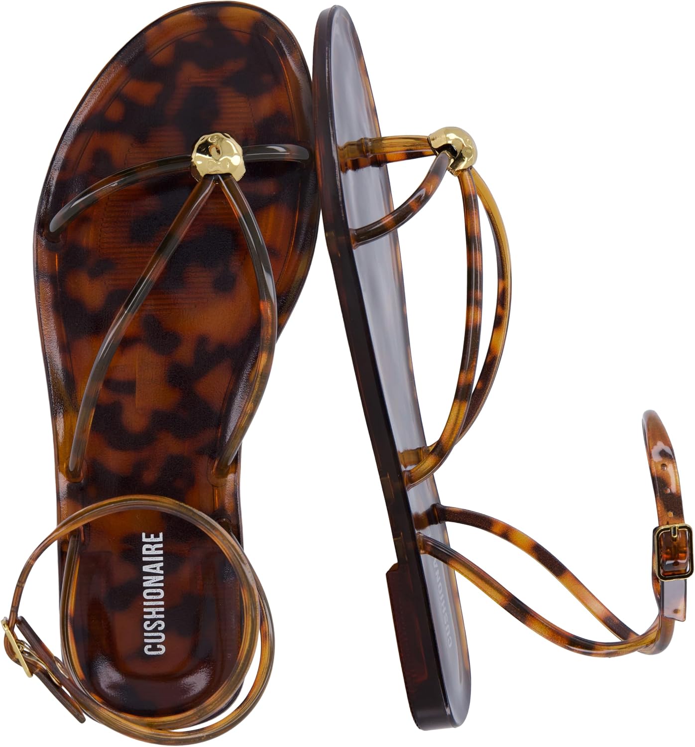 CUSHIONAIRE Vita Jelly Sandals