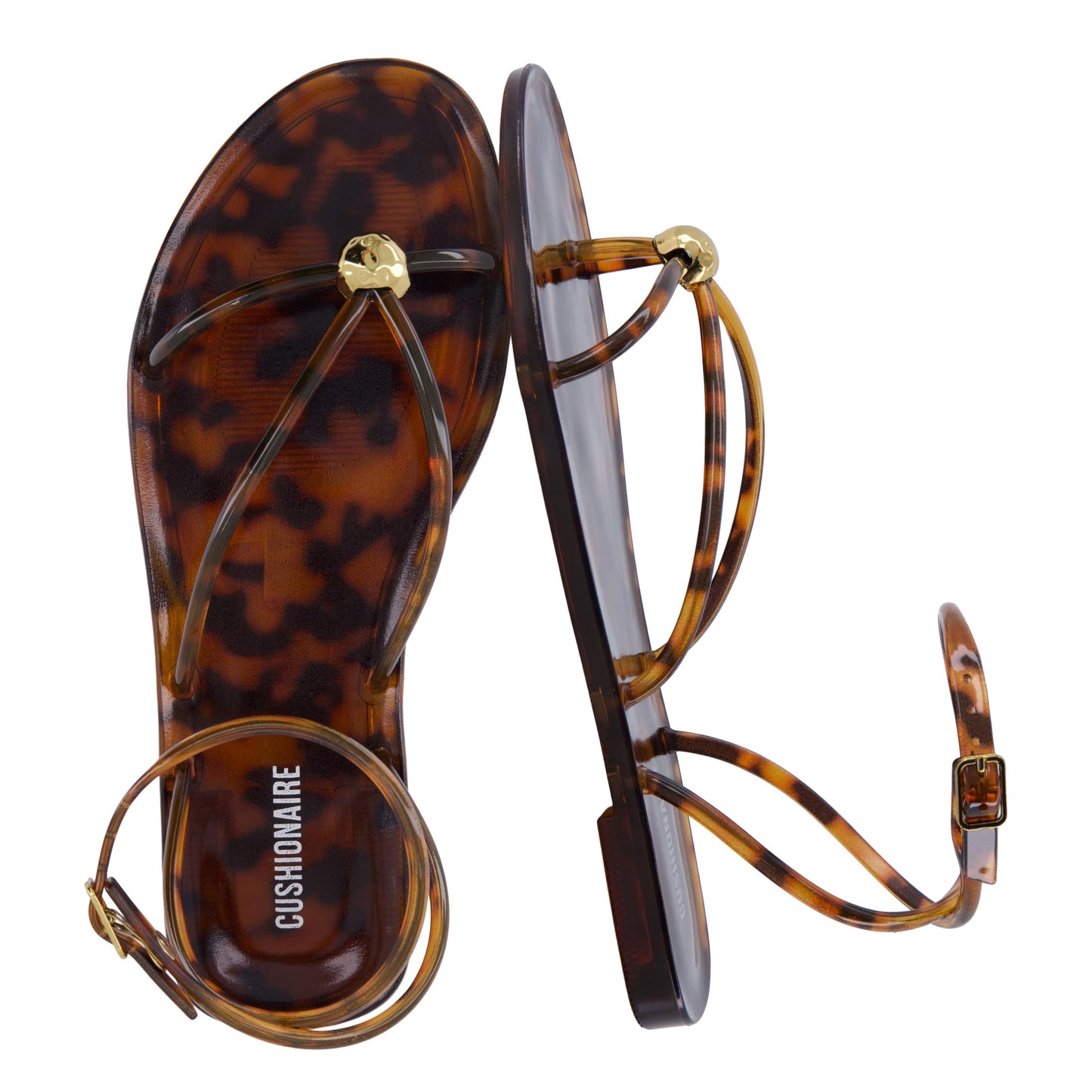 CUSHIONAIRE Vita Jelly Sandals