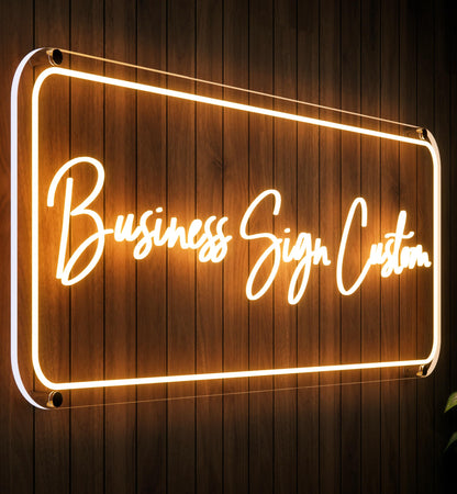 CIONAOR Custom Neon Sign, Custom LED Neon Sign Customizable for Wedding Bar Salon Beauty Business Light Up Name Sign, Personalized Neon Light Suitable for Events Birthday Gifts Decorations