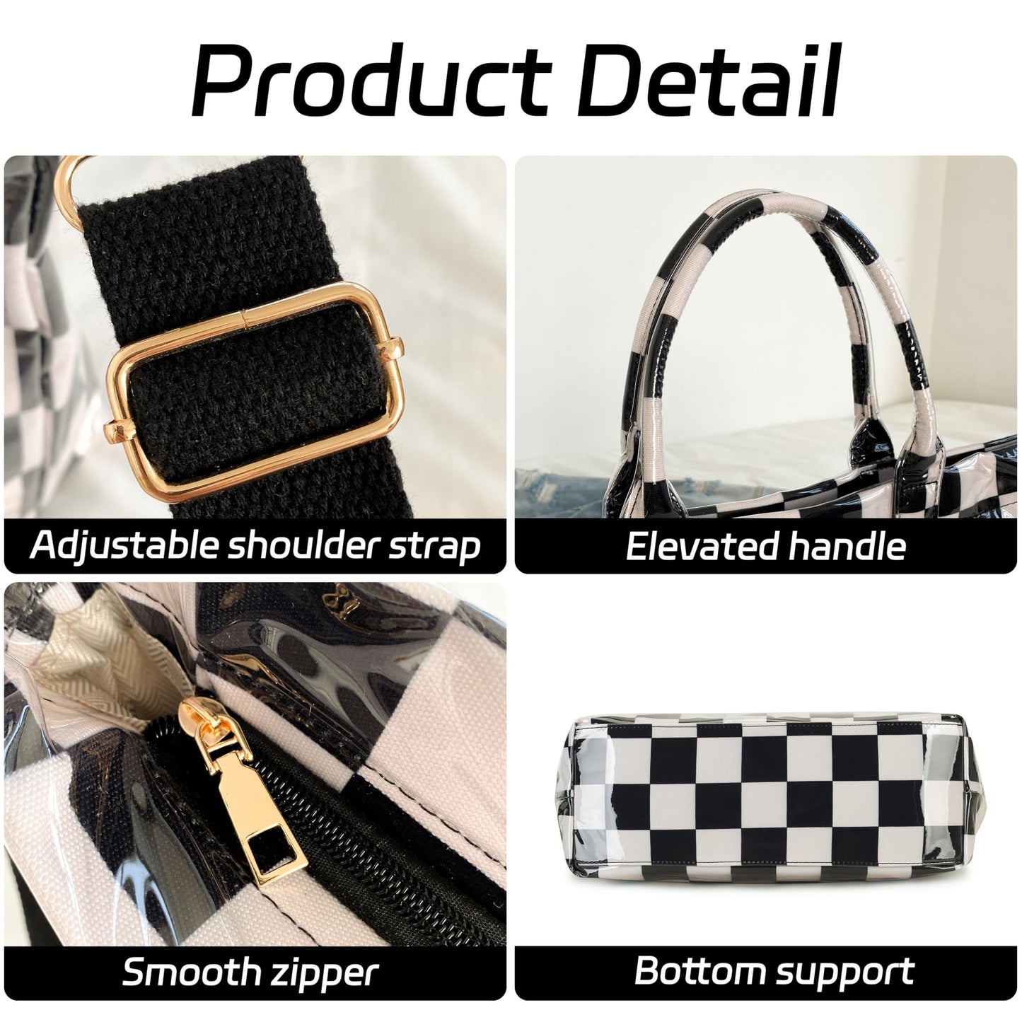 GISMTR Large PVC Tote Bag
