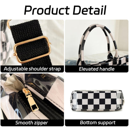 GISMTR Large PVC Tote Bag
