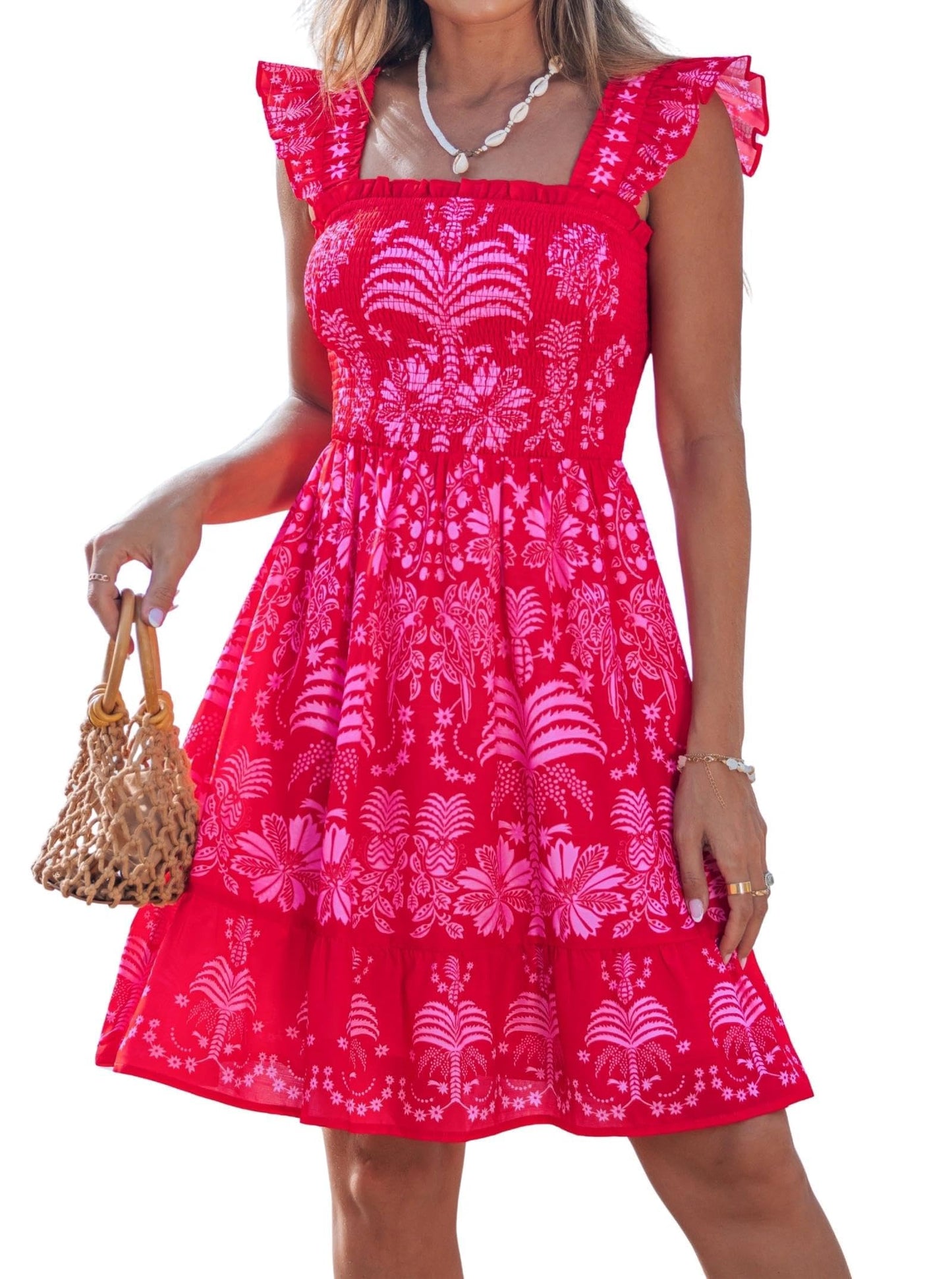 popvil Women Summer Mini Dress