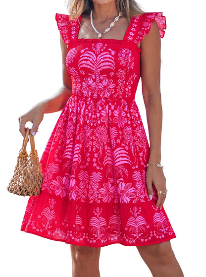 popvil Women Summer Mini Dress