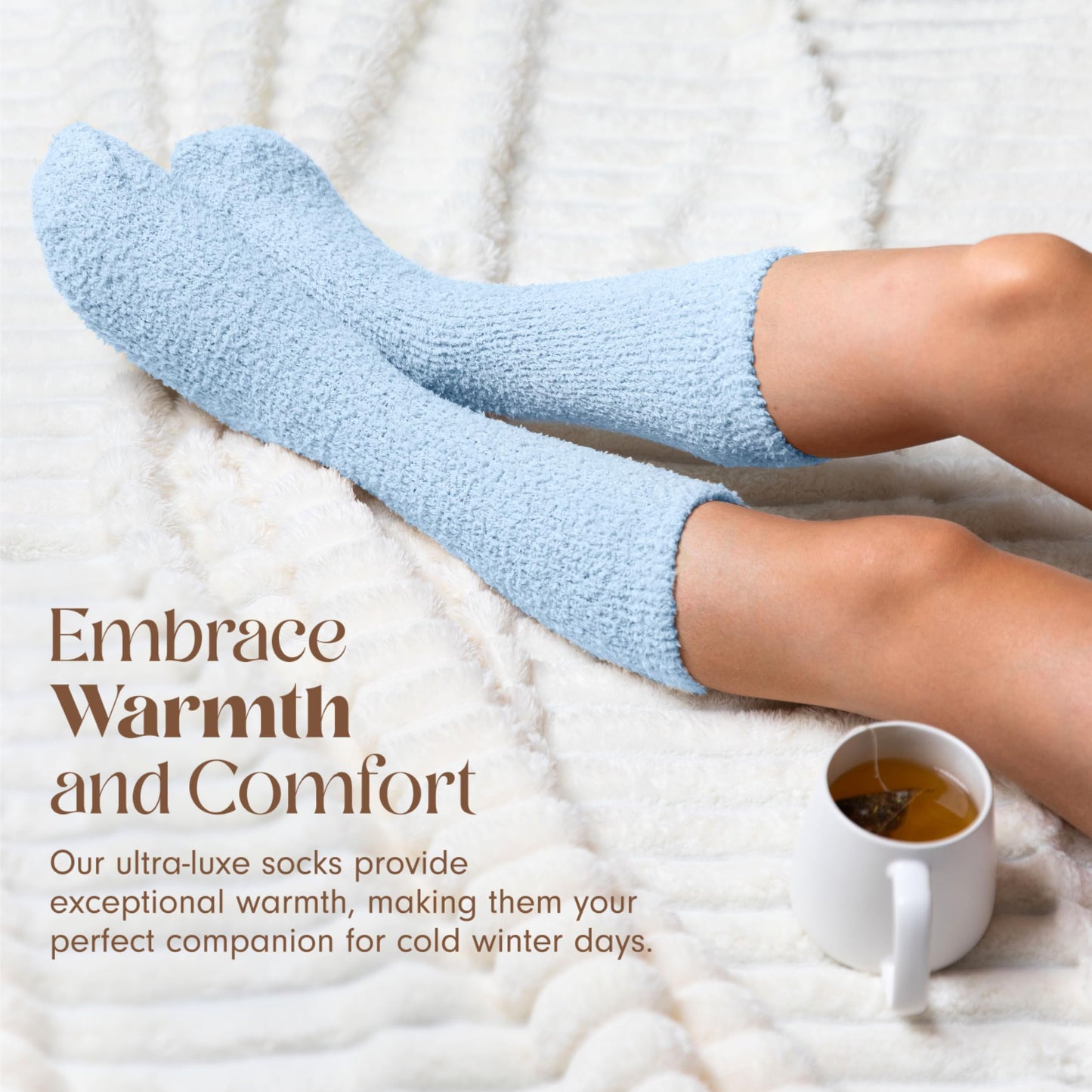 Unboxme Gifts Warm & Cozy Ultra-Luxe Cloud Sock
