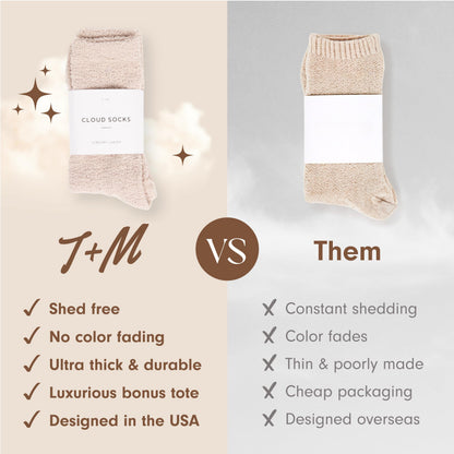 Unboxme Gifts Warm & Cozy Ultra-Luxe Cloud Sock
