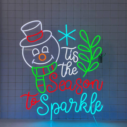 Custom Merry Christmas Tree Neon Sign Led Sign LED Lights (Merry Christmas)