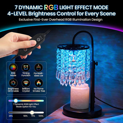 Candle Warmer Lamp with Timer & Dimmer
