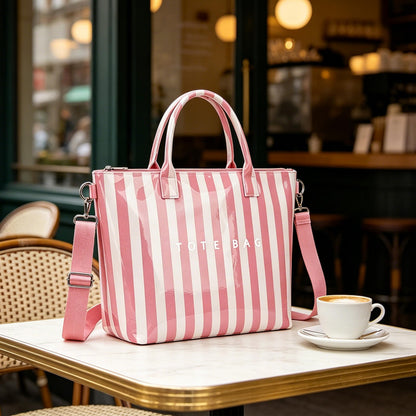 GISMTR Large PVC Tote Bag