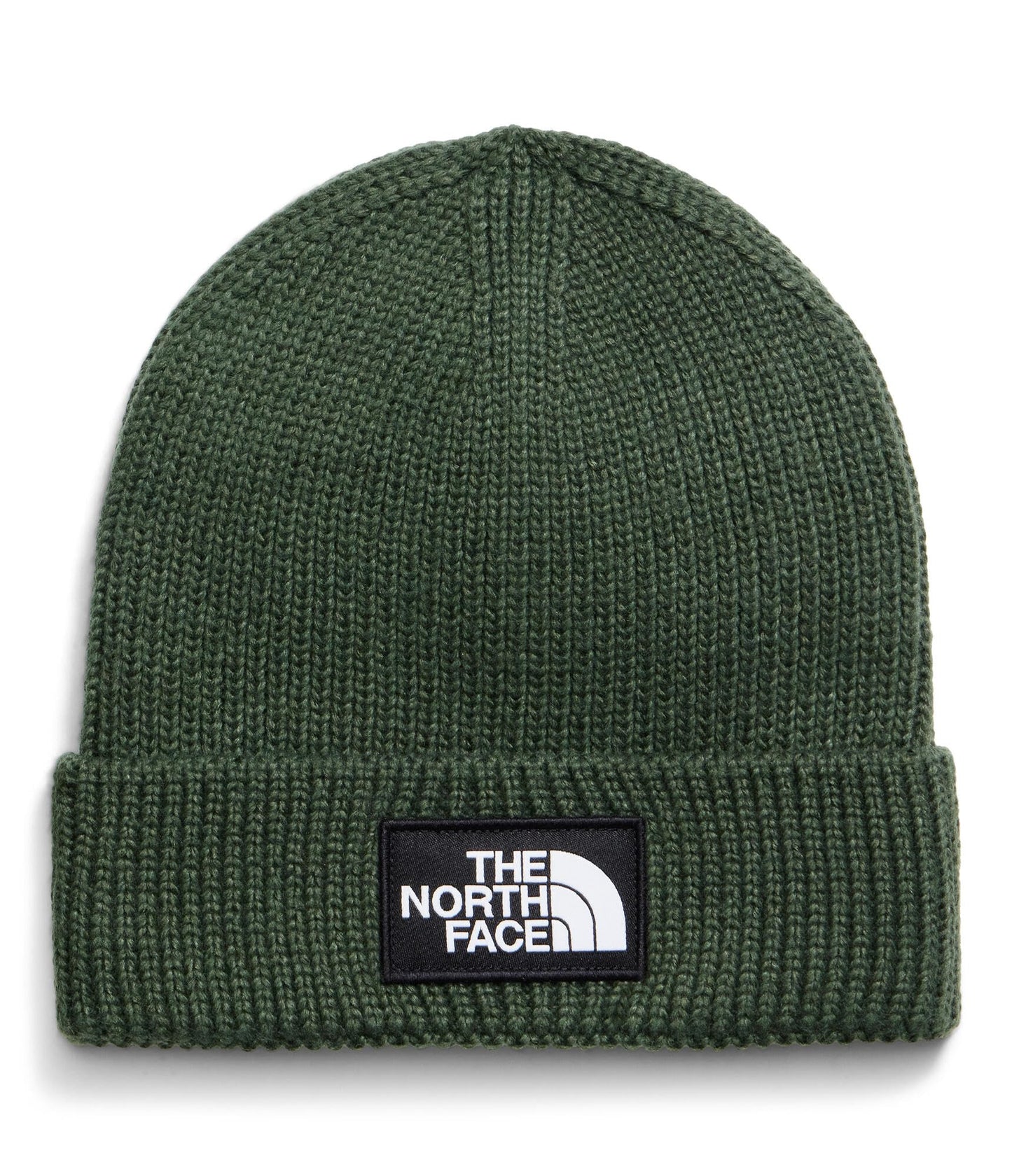 THE NORTH FACE TNF Logo Box Cuffed Beanie | Classic Fit, Rib Knit Winter Hat for Men & Women