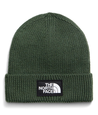 THE NORTH FACE TNF Logo Box Cuffed Beanie | Classic Fit, Rib Knit Winter Hat for Men & Women
