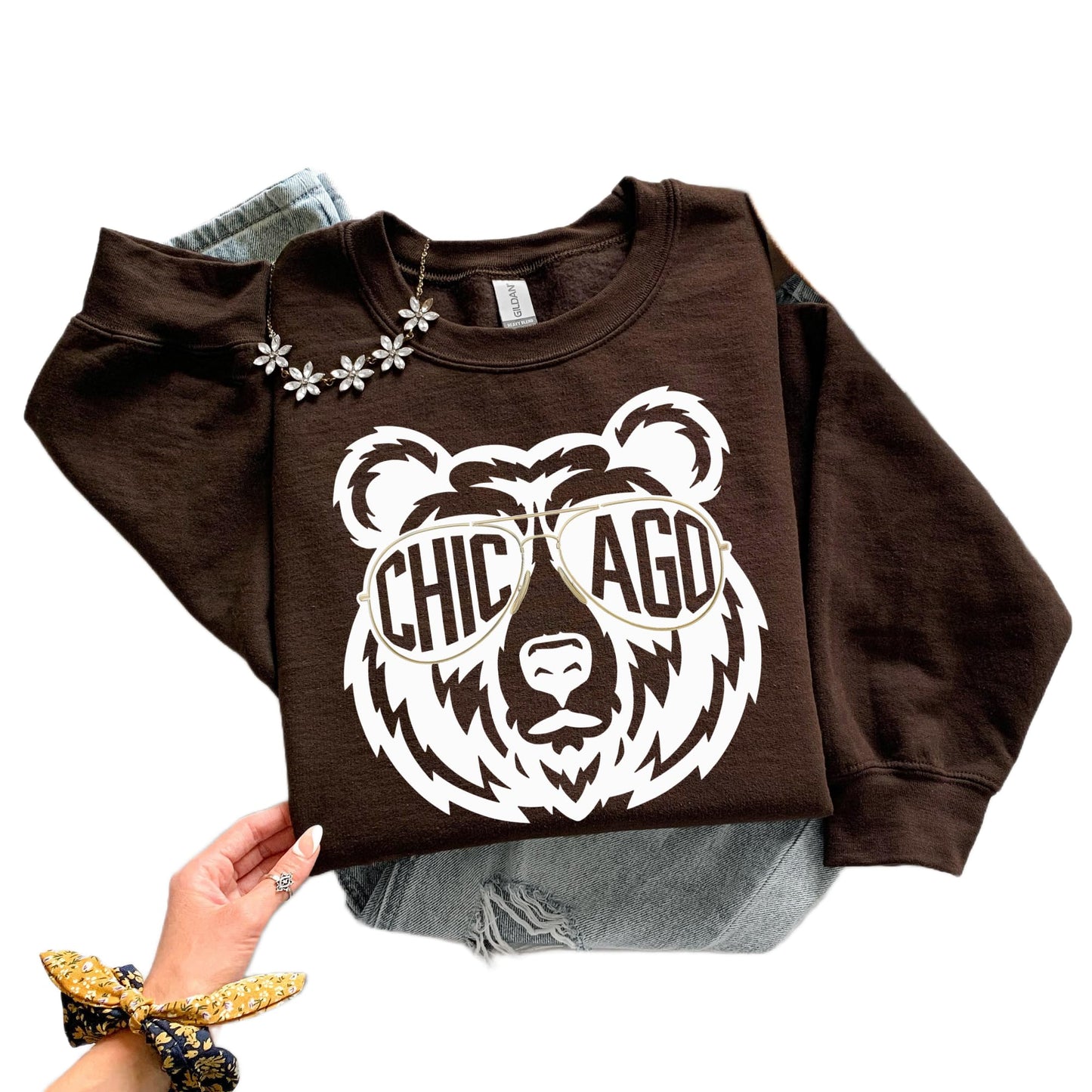 Chicago Fan Gift Apparel Team Mascot Sweatshirt