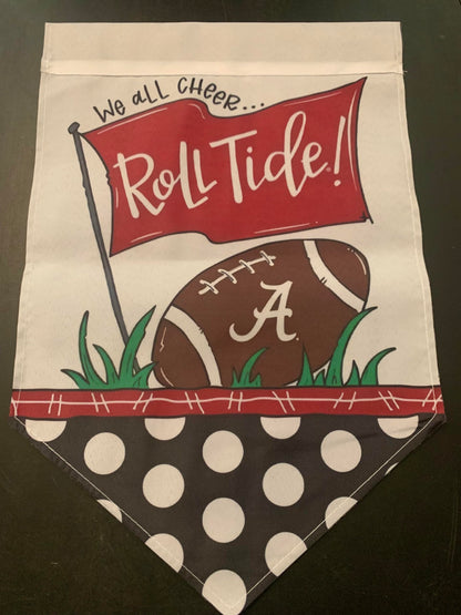 Magnolia Lane Collegiate Garden Flag (Alabama Crimson Tide House)