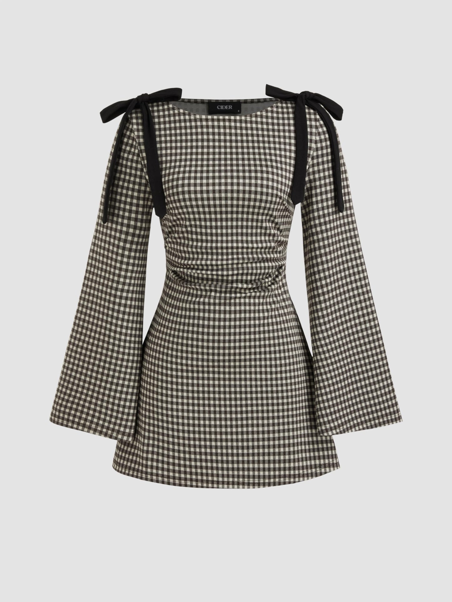 CIDER Gingham Dress for Women