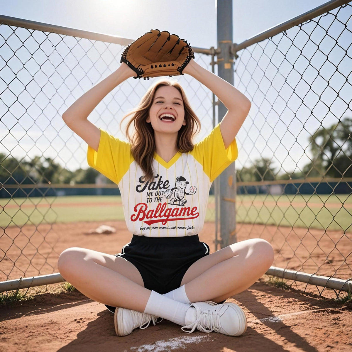 Baseball Shirt Women Baseball Mom Shirts Baseball Game Day Top