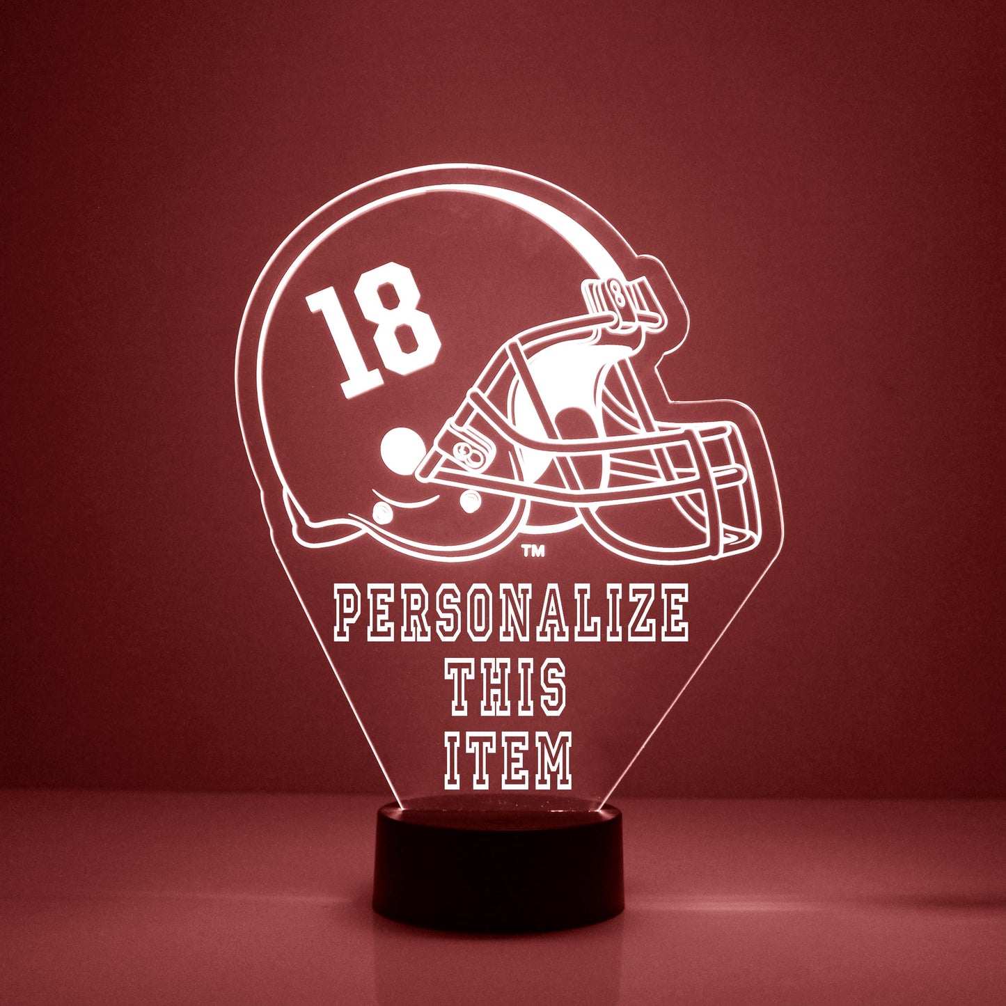 Custom University of Alabama Crimson Tide Football LED Sign | Made in The USA