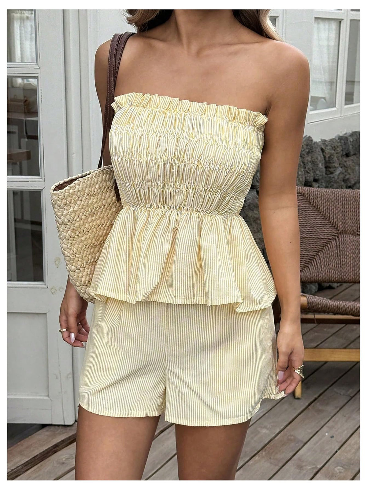 SOLY HUX Women's 2 Piece Vacation Outfit