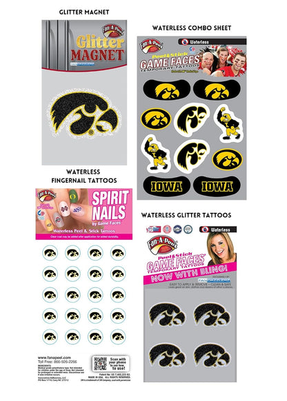 Alabama Waterless Temporary Tattoos - Hypoallergenic Peel and Stick Waterproof Temporary Tattoos - Officially Licensed
