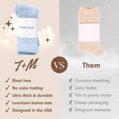 Unboxme Gifts Warm & Cozy Ultra-Luxe Cloud Sock