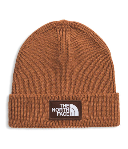 THE NORTH FACE TNF Logo Box Cuffed Beanie | Classic Fit, Rib Knit Winter Hat for Men & Women