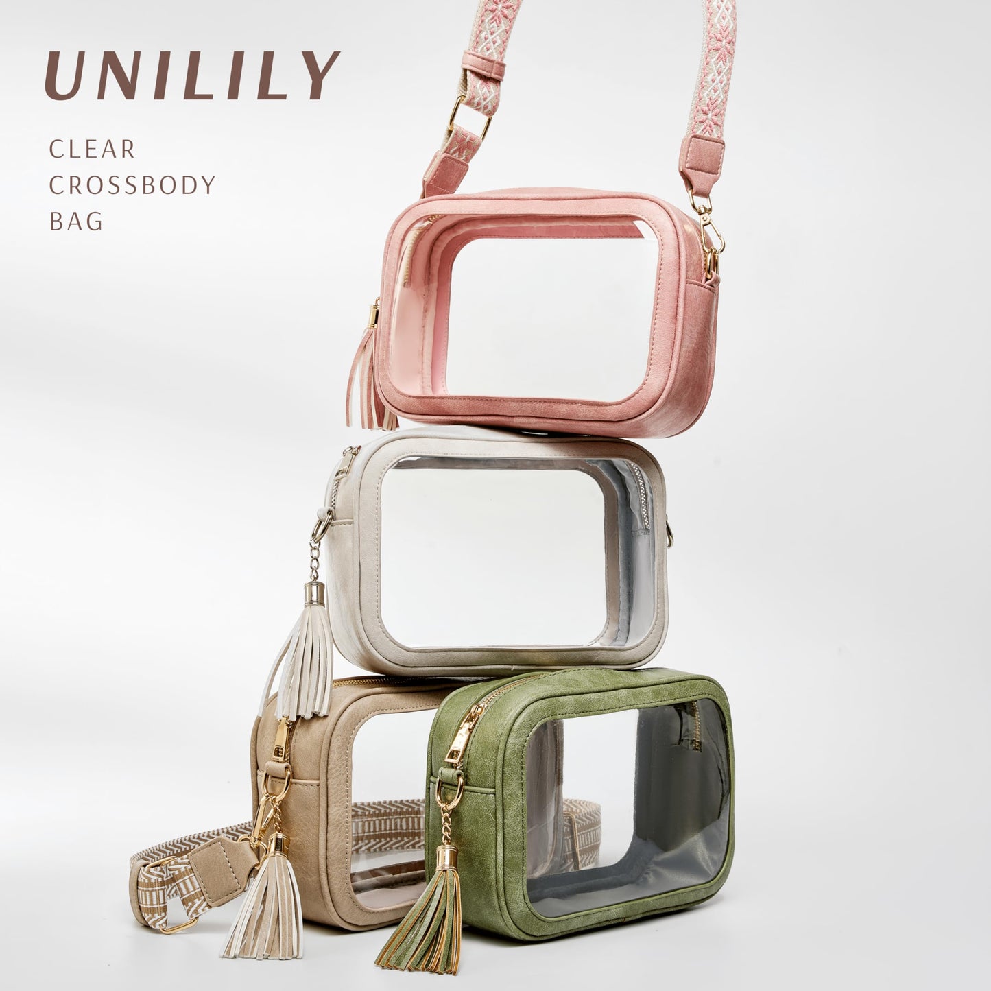 Unilily Clear Bag for Stadium Events