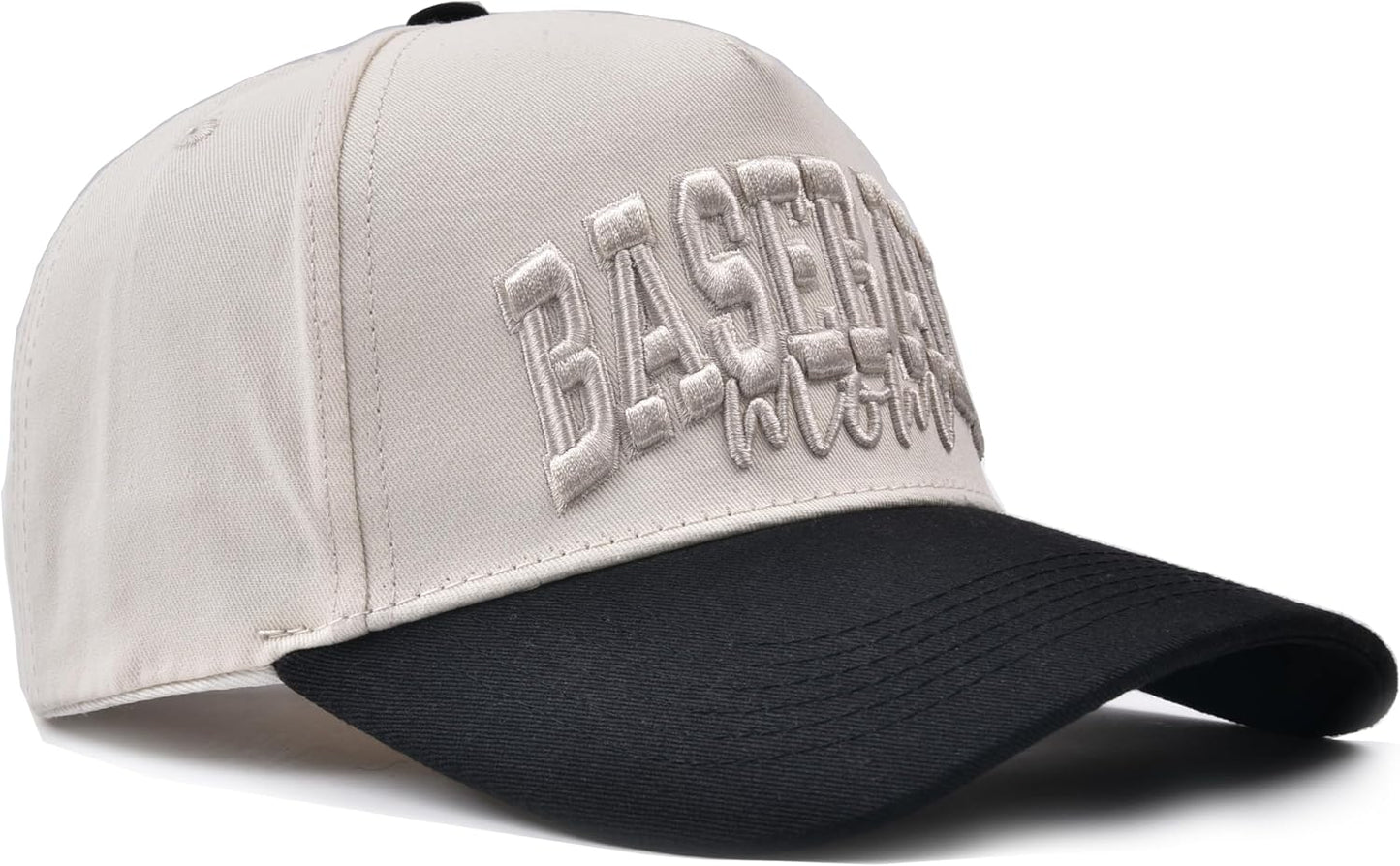 Baseball Mama Trucker Hat- 3D Embroidered Mama Adjustable Cotton Baseball Caps for Women