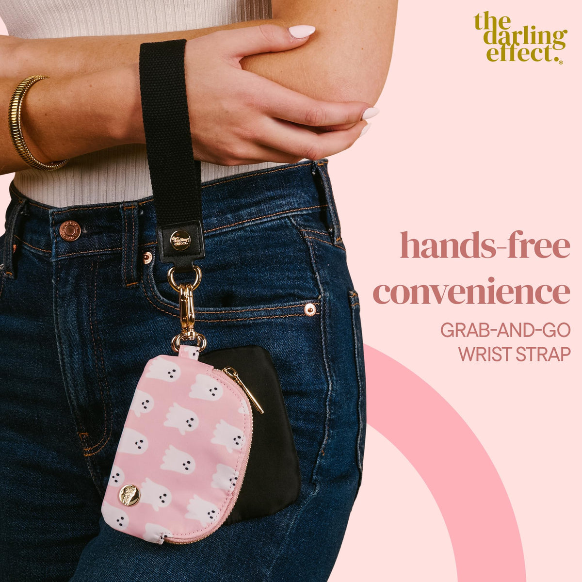The Darling Effect Dynamic Duo Pouch Wristlet