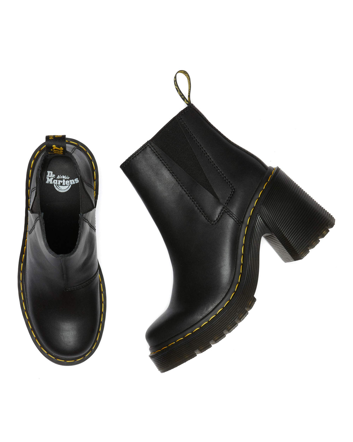 Dr. Martens Women's Spence Leather Heeled Chelsea Boot