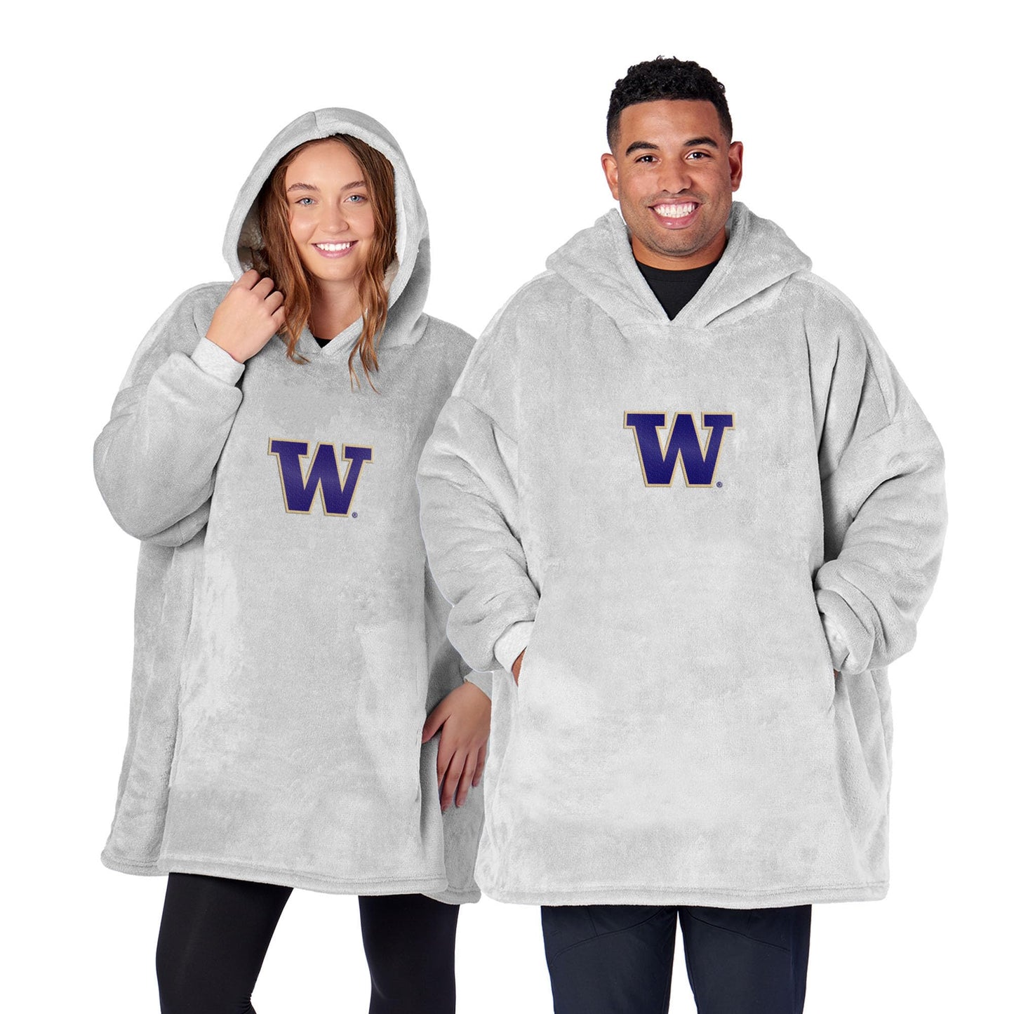 Northwest NCAA unisex-adult Hoodler Oversized Sherpa Pullover