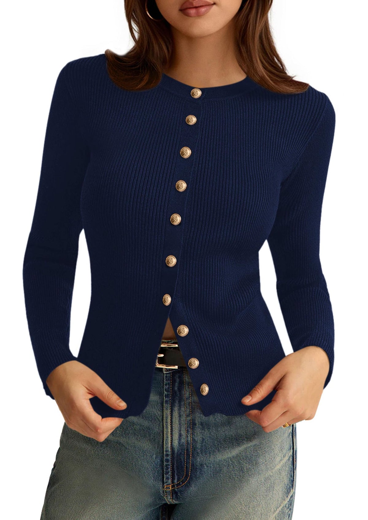 PRETTYGARDEN Women's Fall Lightweight Cardigan Sweaters