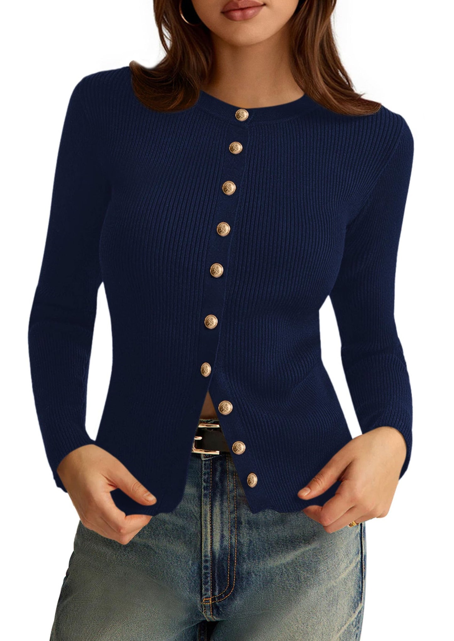 PRETTYGARDEN Women's Fall Lightweight Cardigan Sweaters