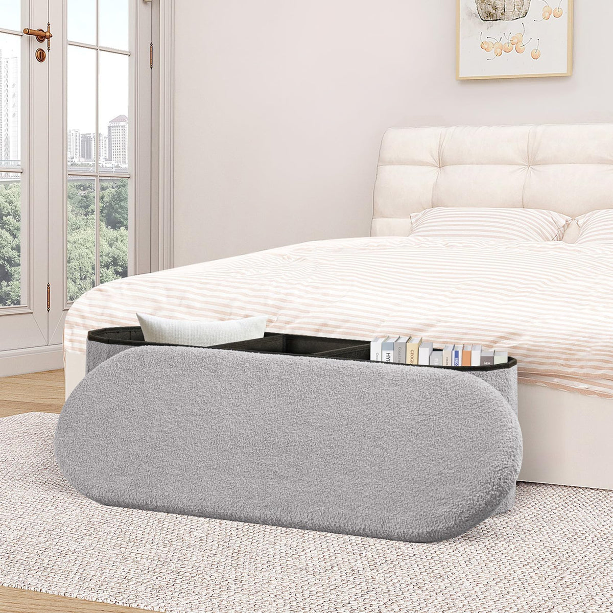 B FSOBEIIALEO Ottoman with Storage