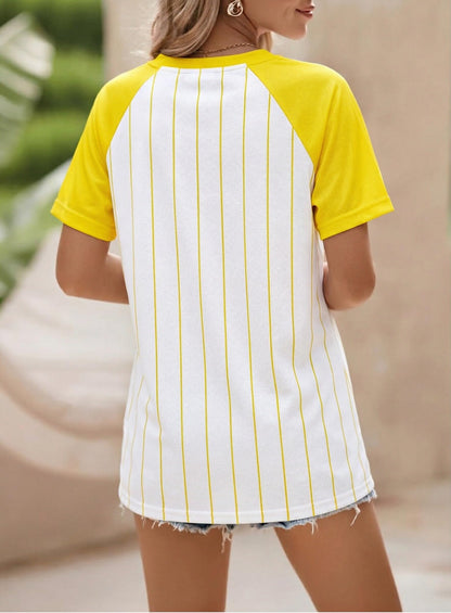Baseball Shirt Women Baseball Mom Shirts Baseball Game Day Top