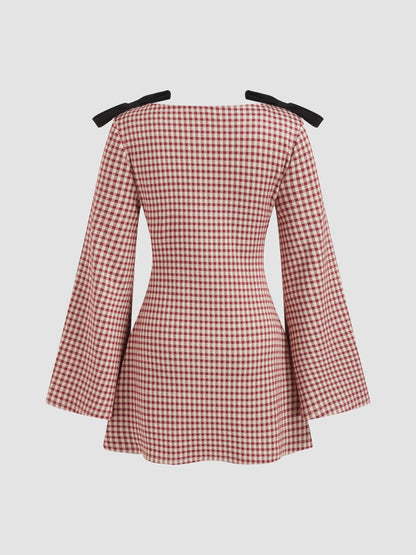 CIDER Gingham Dress for Women