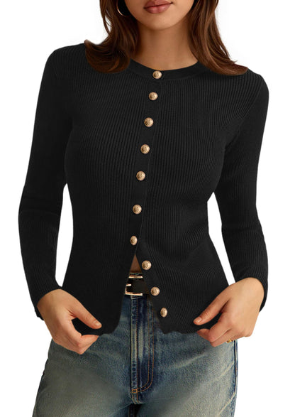 PRETTYGARDEN Women's Fall Lightweight Cardigan Sweaters