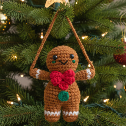 OASSIE Christmas Tree Crochet - Xmas Stocking Stuffers Gifts for Women Men | Christmas Tree Decorations, Christmas Crochet Gifts for Friends/Family/Coworkers, Emotional Support Message, Handmade