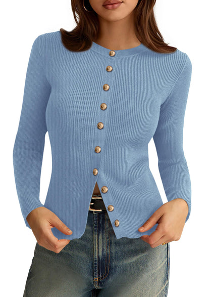 PRETTYGARDEN Women's Fall Lightweight Cardigan Sweaters